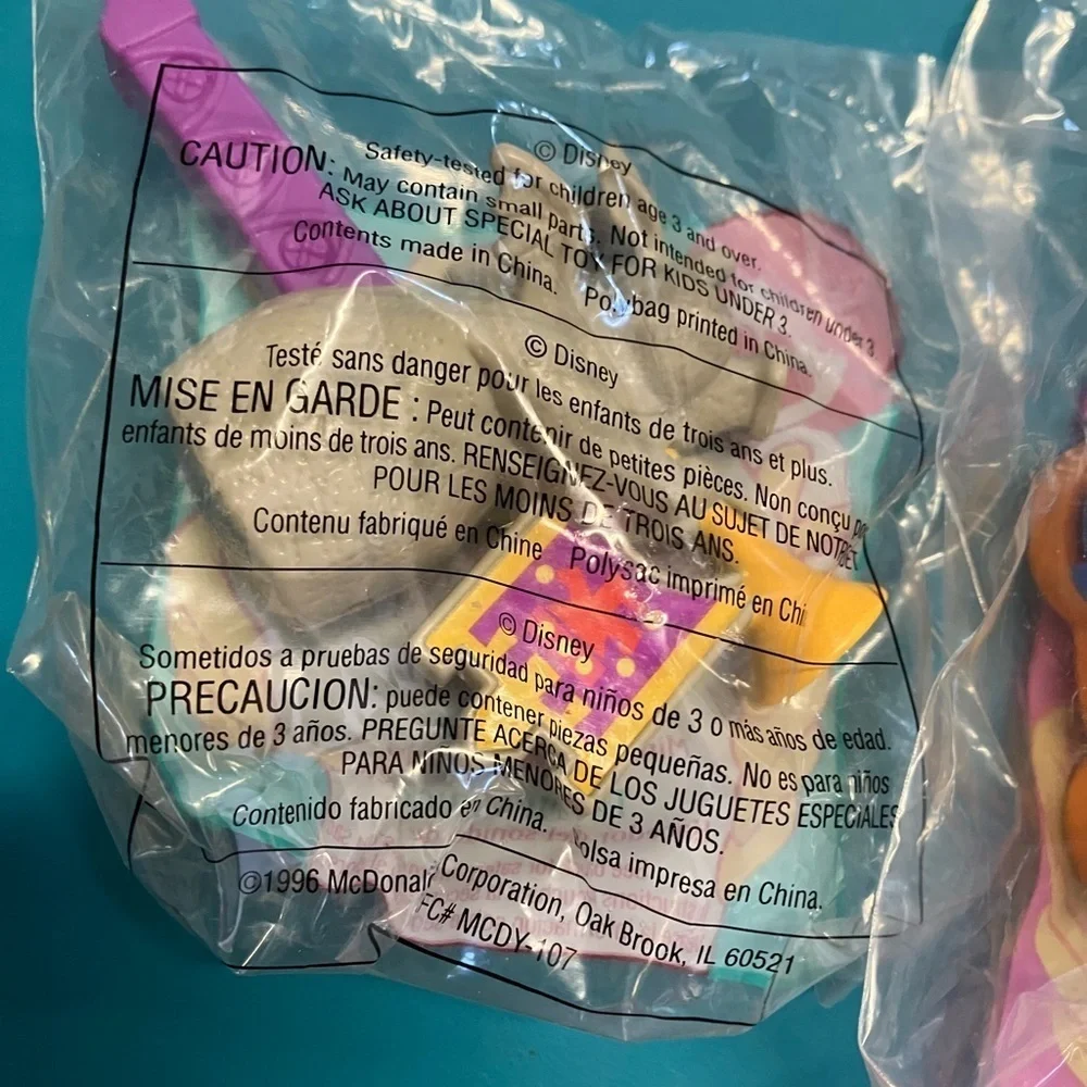 McDonald's and Burger King Happy Meal Toy Set